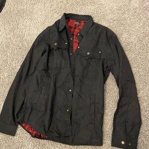Buttoned up Flannel Jacket